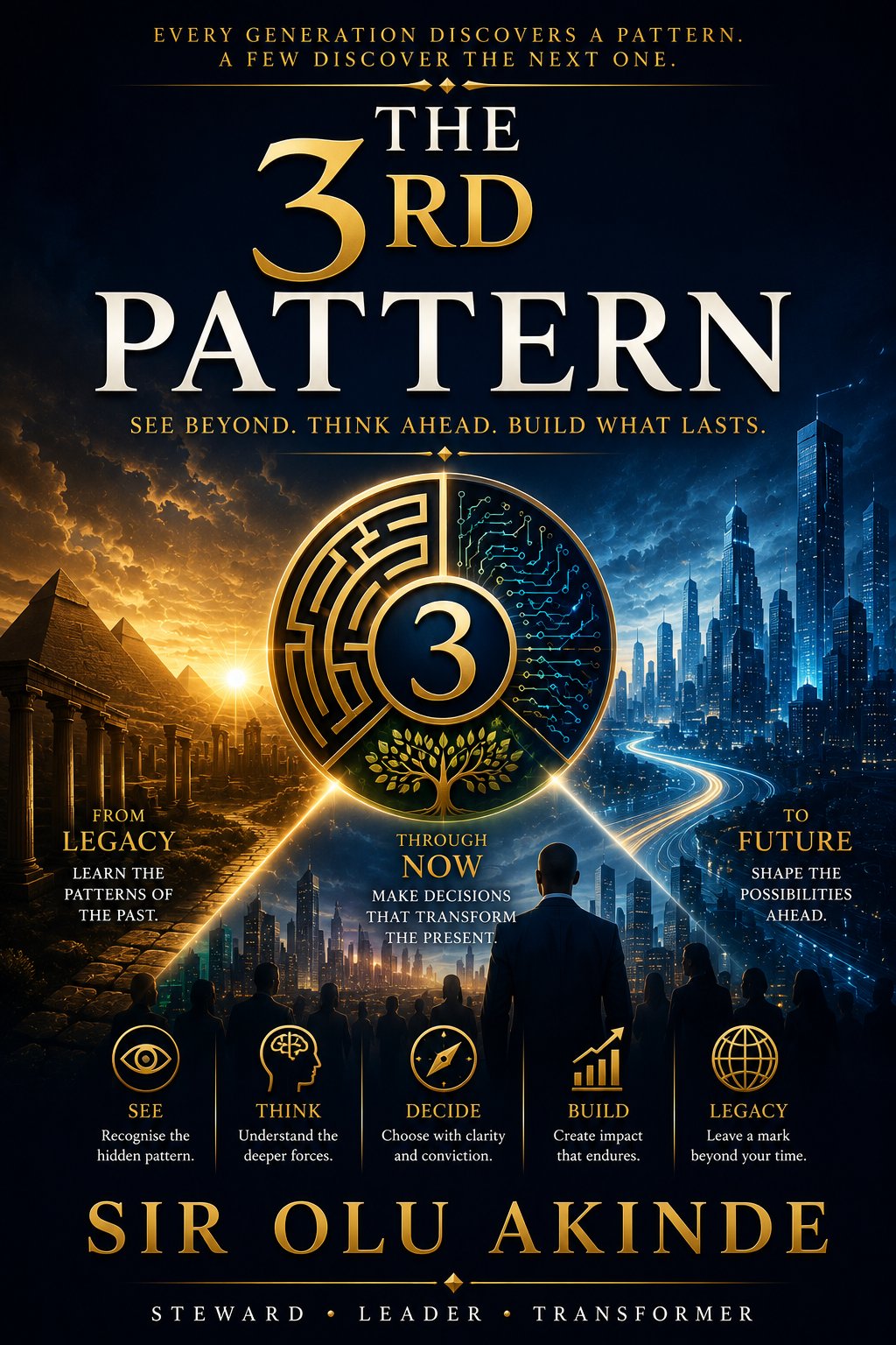The 3rd Pattern — book cover by Sir Olu Akinde